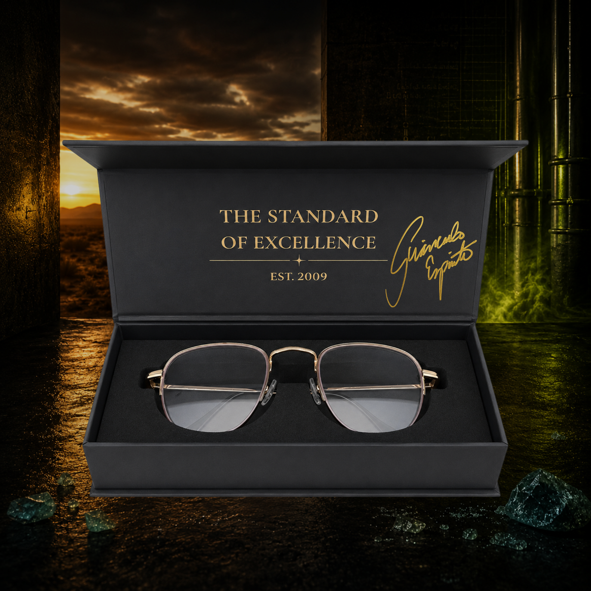 Autographed Glasses Collectible (PREORDER)